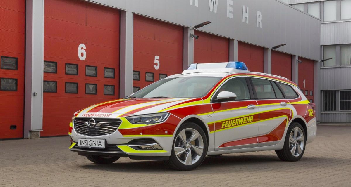 L'Opel Insignia veut devenir pompier