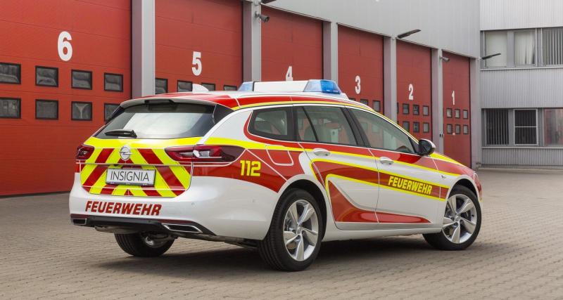 L'Opel Insignia veut devenir pompier - Tempérament de feu