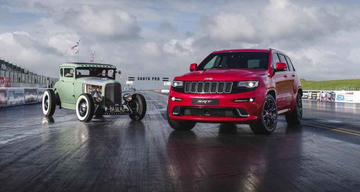 Jeep Grand Cherokee SRT vs. Hot Rod : lequel des deux monstres est plus rapide ?