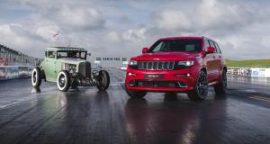 Essai Jeep Wrangler : de la confiture aux cochons ? - Jeep Grand Cherokee SRT vs. Hot Rod : lequel des deux monstres est plus rapide ?