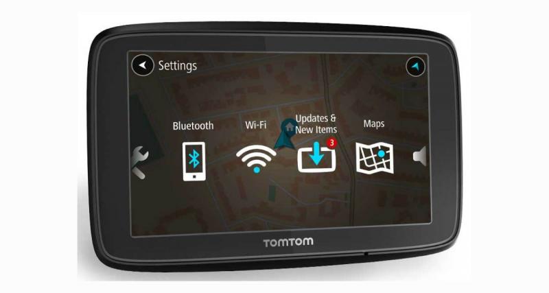  - Tomtom dévoile un GPS portable avec WiFi intégrée et notifications Smartphone