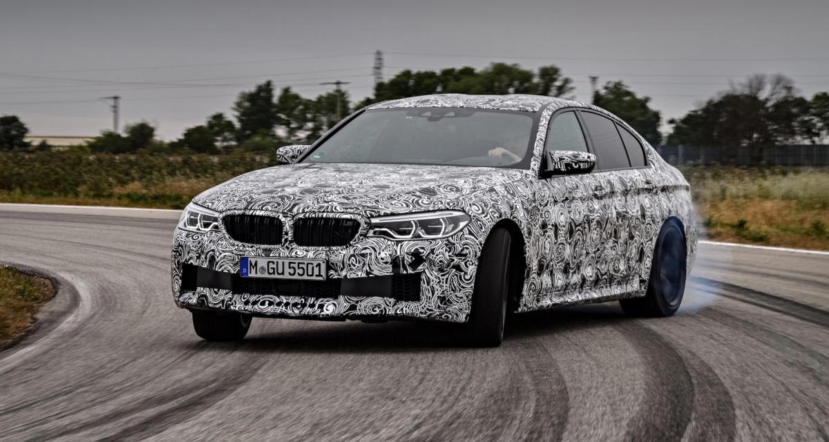 Nouvelle BMW M5 : premières images officielles