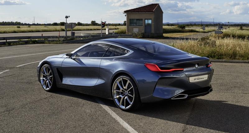 BMW Série 8 Concept : la GT grand luxe fait son retour à Munich - Un air de famille immanquable 