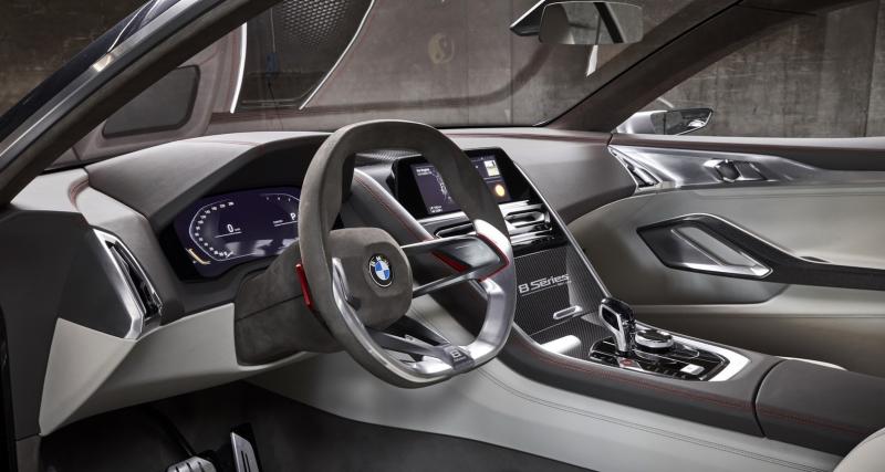 BMW Série 8 Concept : la GT grand luxe fait son retour à Munich - Sans doute avec un V12 pour coiffer la gamme