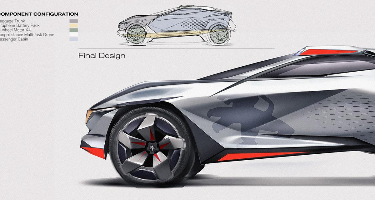 Peugeot Passio : le crossover du futur avec une terrasse à l’arrière