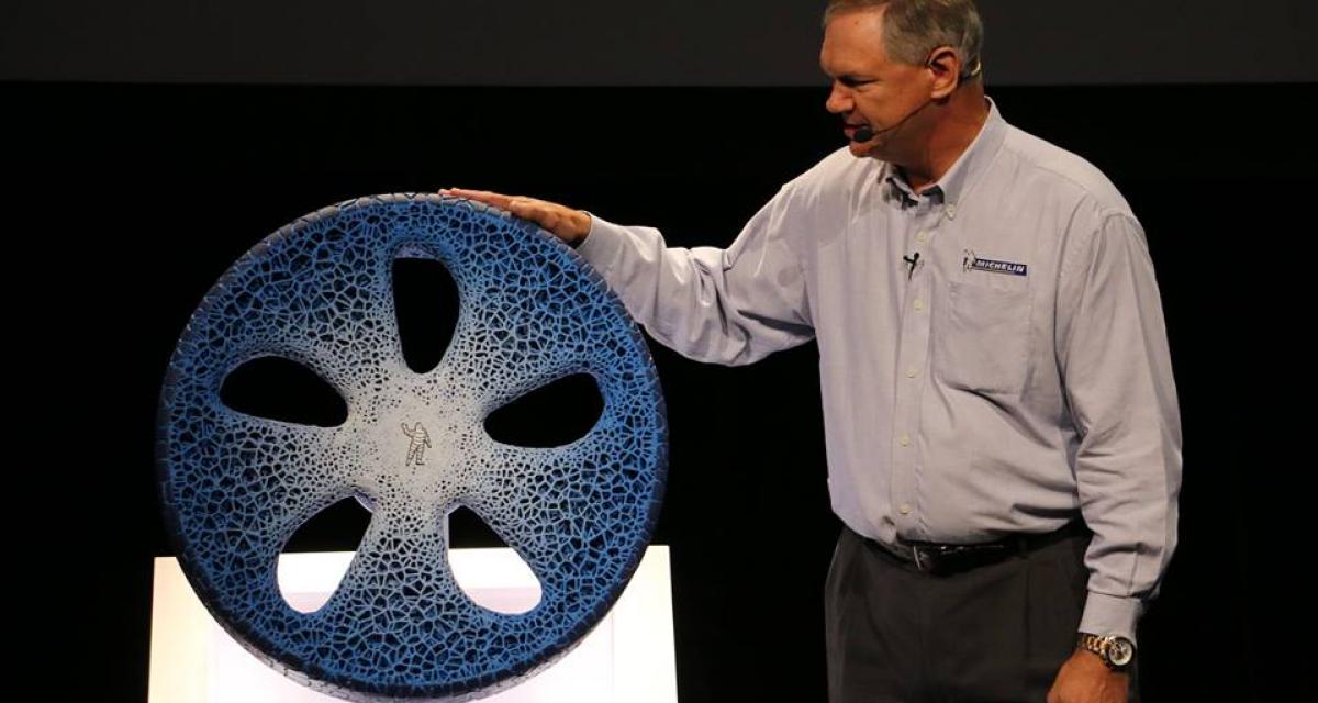 Michelin : un pneu du futur grâce à l’impression 3D