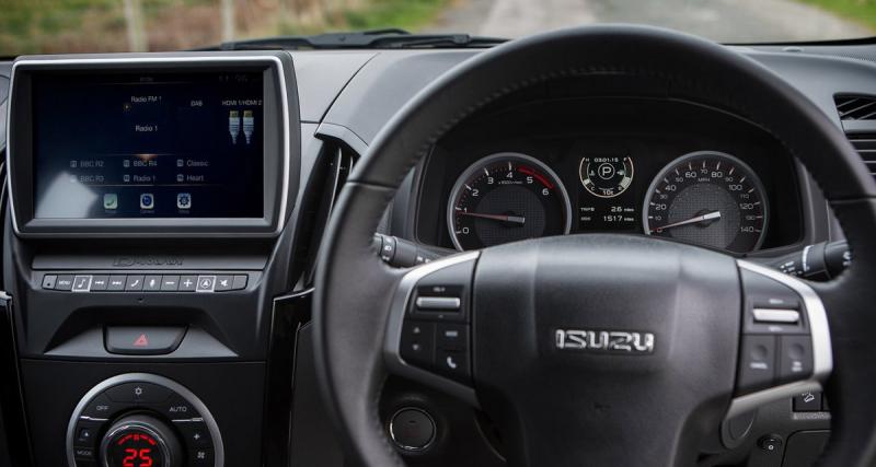  - Le nouveau D-Max Isuzu adopte Android Auto et le CarPlay