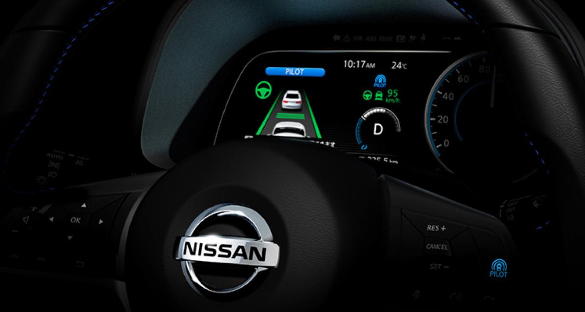 La future Nissan Leaf nous donne un aperçu de son pilote automatique