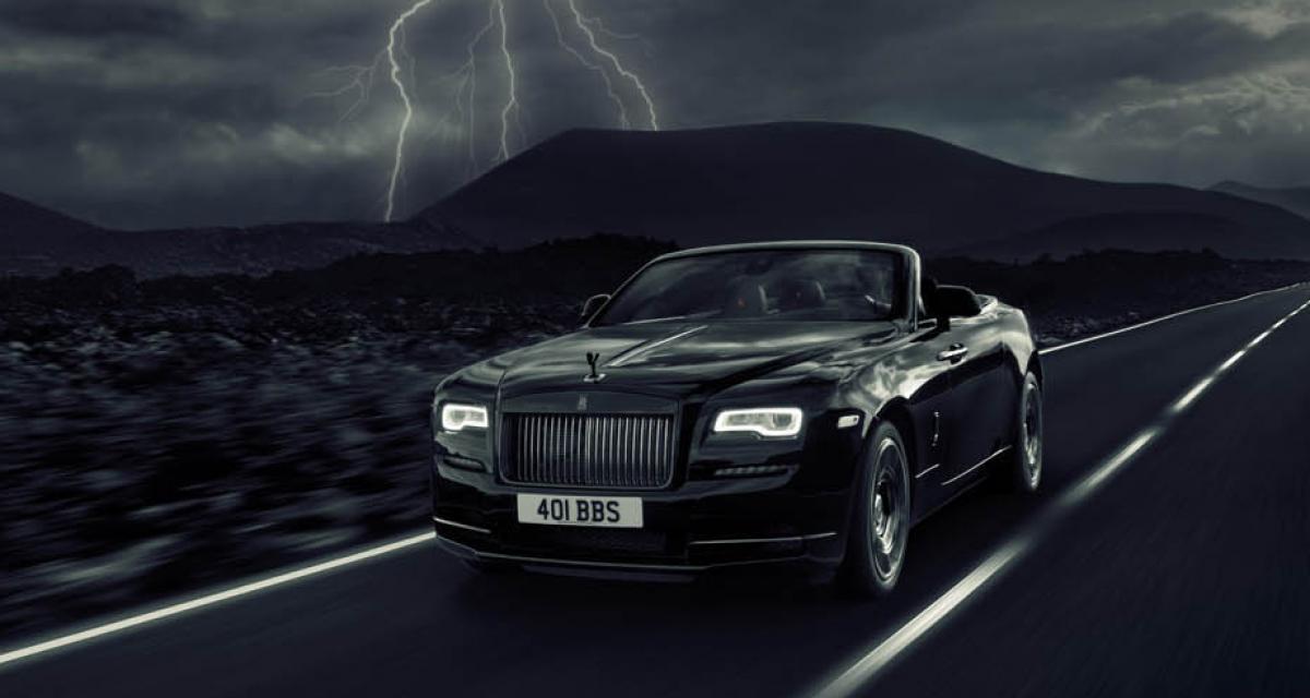 Rolls-Royce Dawn Black Badge : noir intense et plus de puissance