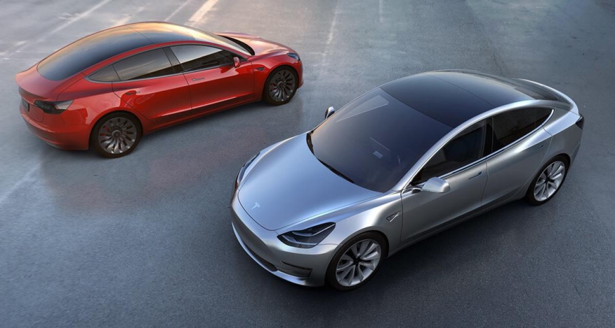 Les premières Tesla Model 3 seront livrées fin juillet