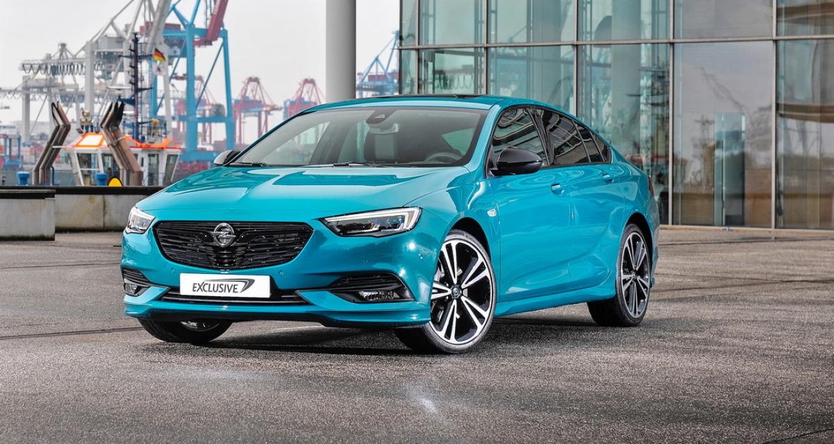 L'Opel Insignia joue au premium avec le programme ''Exclusive''