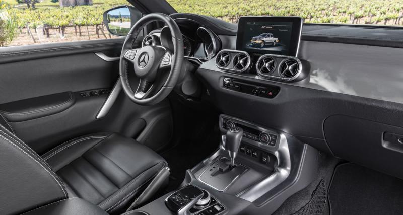 Mercedes Classe X : le pickup lifestyle - Un V6 Diesel de 258 ch !