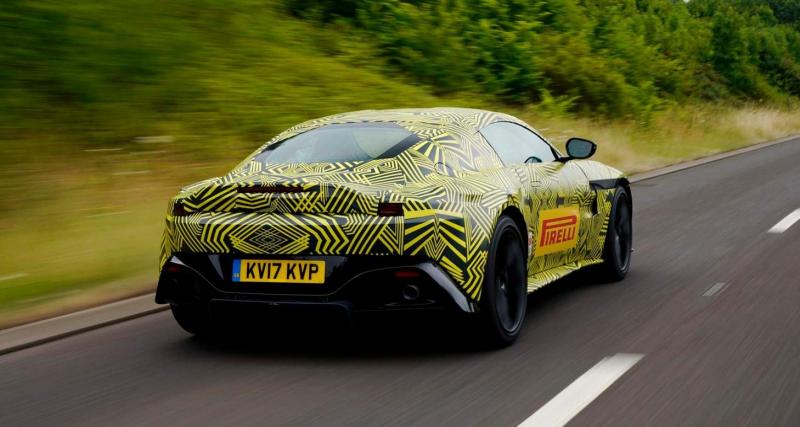 Nouvelle Aston Martin Vantage : la DB10 de James Bond enfin sur la route ? - Avec un V8 AMG, et peut-être avec un V12 plus tard