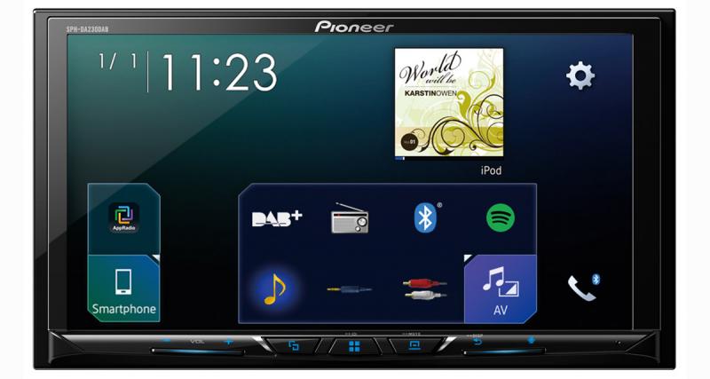 - Pioneer dévoile un nouvel autoradio multimédia connecté dédié aux Smartphones
