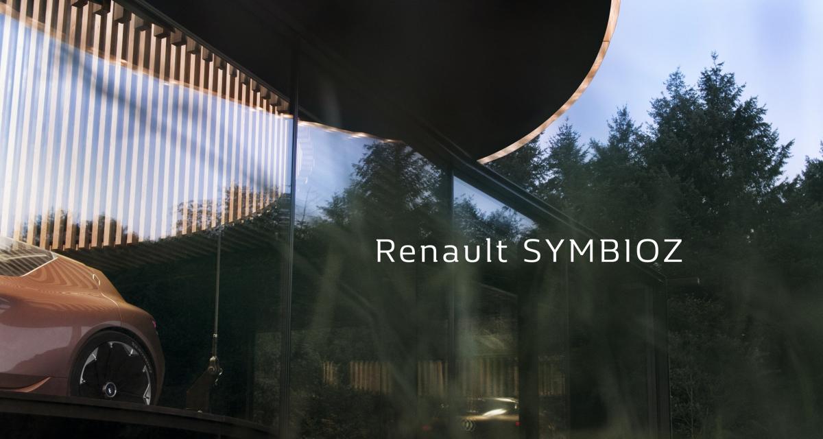 Le concept Renault Symbioz joue à cache-cache avant le salon de Francfort