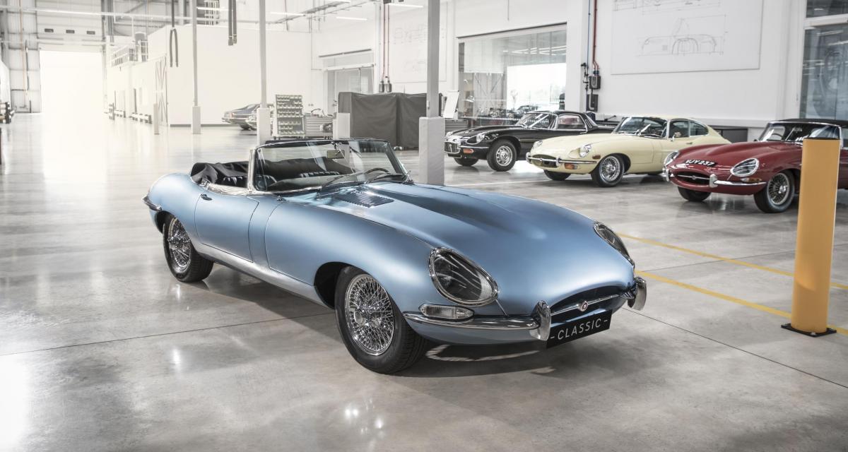Jaguar transforme la Type E en sportive électrique