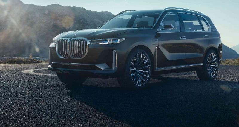 Salon de Francfort 2017 - BMW X7 iPerformance Concept : le SUV XXL selon Munich
