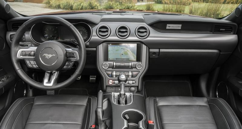 La Ford Mustang restylée débarque en Europe - Instrumentation numérique et boîte auto 10 rapports