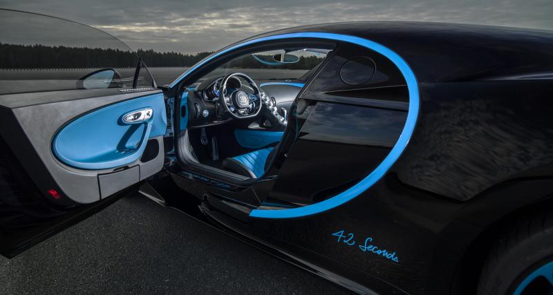 La Bugatti Chiron s'offre un record de vitesse d'un nouveau genre - Vers une série limitée ''42 secondes'' ?