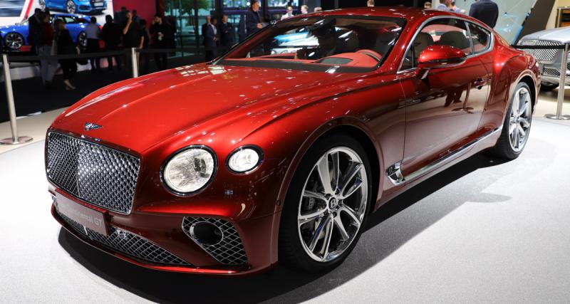 Salon de Francfort 2017 - Bentley Continental GT : révolution de palais
