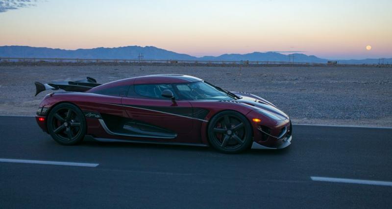  - Koenigsegg Agera RS : 447 km/h pour un nouveau record de vitesse