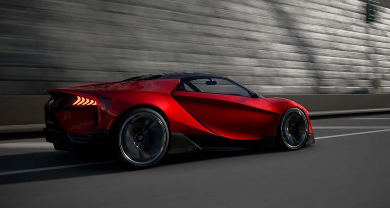 Honda Sports Vision Gran Turismo : une ''baby-NSX'' pour Gran Turismo - 410 ch pour seulement 900 kg