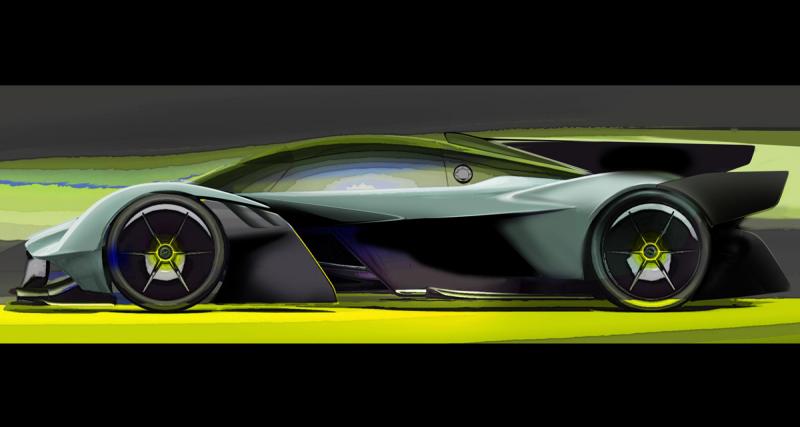 Aston Martin Valkyrie AMR Pro : l'hyper-hypercar - Plus rapide en pointe qu'une Formule 1