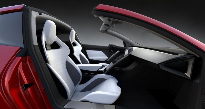 Tesla Roadster : accélération et autonomie records - 4 places