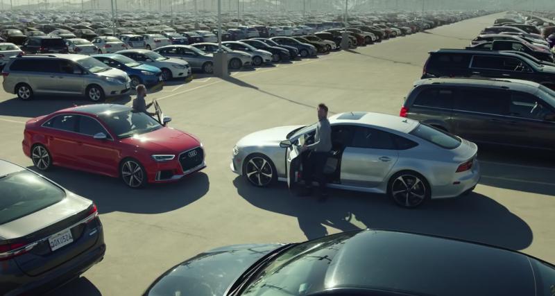  - Les conducteurs d'Audi sont prêts à tout pour avoir une place de parking