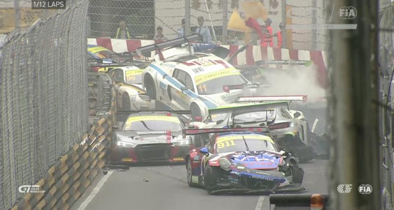  - Grand Prix de Macao : un crash de 12 voitures et un motard tué