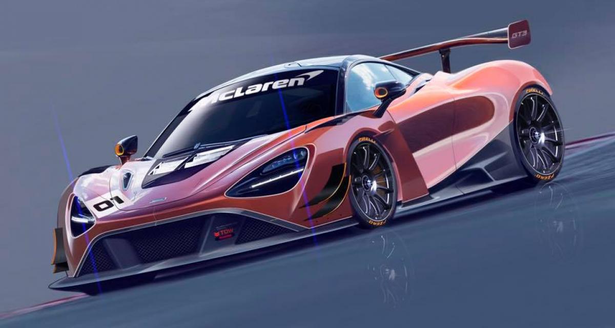 La McLaren 720S GT3 se prépare