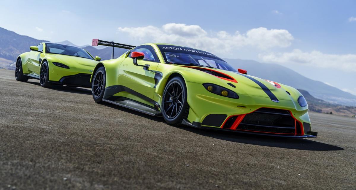 La nouvelle Aston Martin Vantage déjà déclinée en version GTE