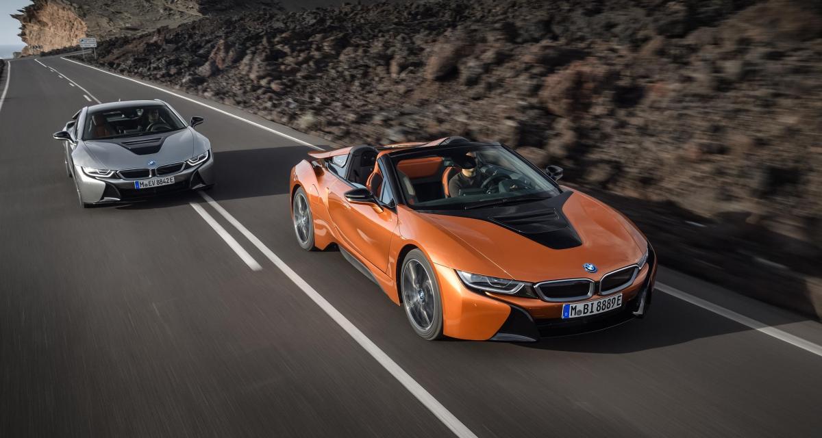 BMW i8 : une version Roadster pour accompagner le ''restylage''
