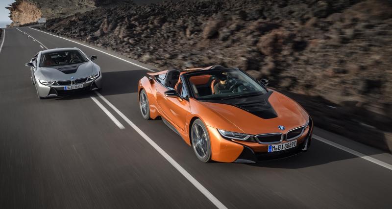 Salon de Los Angeles 2019 - BMW i8 : une version Roadster pour accompagner le ''restylage''