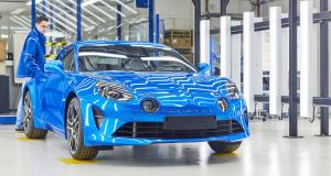 L'Alpine A110 et la Mazda Vision Coupé deviennent reines de beauté - Alpine A110 : lancement de la production à Dieppe en présence du ministre de l'Economie