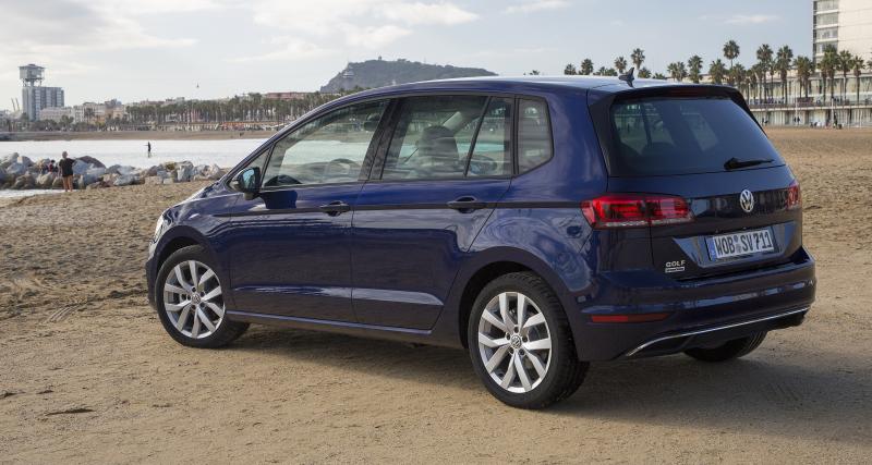 Essai Volkswagen Golf Sportsvan restylée : contrer la concurrence interne - Une entrée de gamme au prix agressif