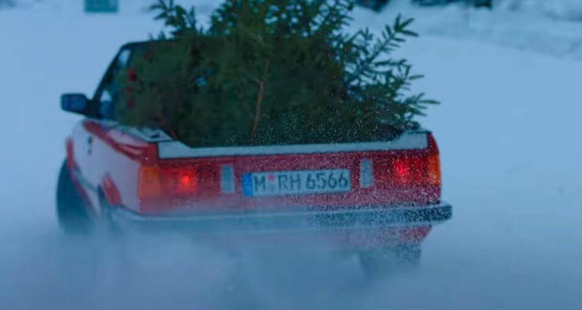 BMW nous souhaite un joyeux Noël grâce à l'unique M3 E30 pick-up