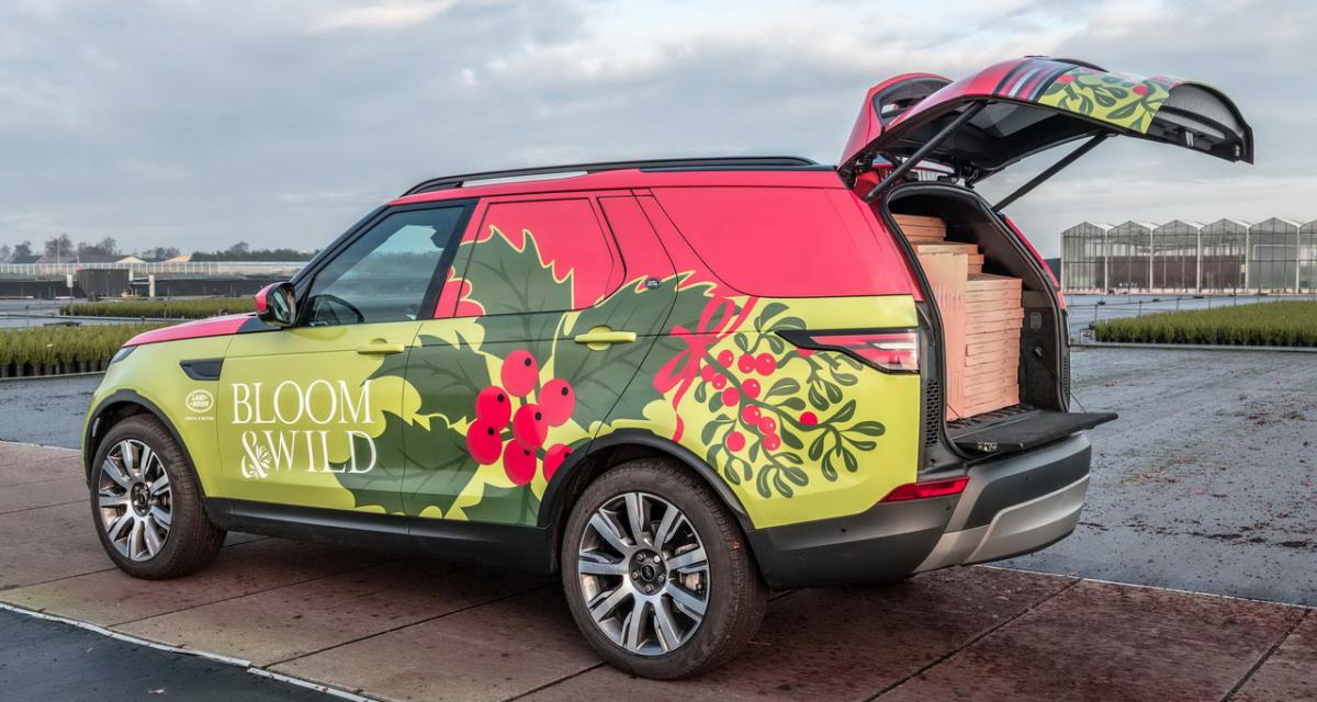 Le nouveau Land Rover Discovery utilitaire peut enfourner 300 sapins !