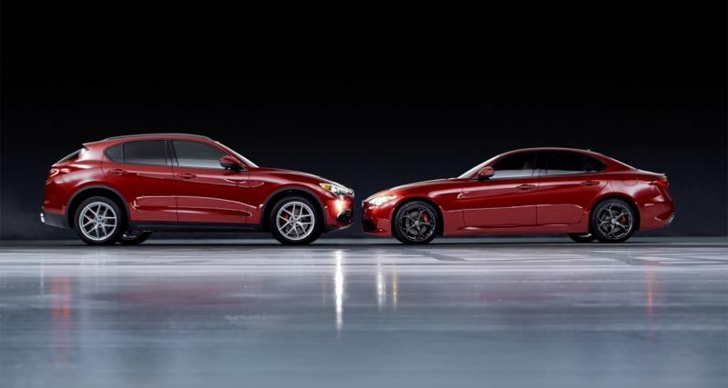  - Ballet sur glace en tandem pour les Alfa Romeo Giulia et Stelvio