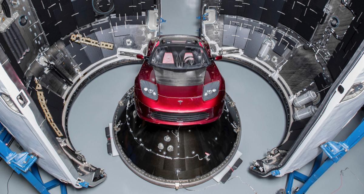 Elon Musk va envoyer une vraie Tesla Roadster autour de Mars