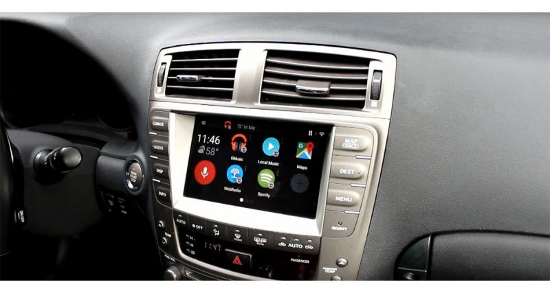  - Un ordinateur Android « plug and play » sur l’autoradio d’origine de certaines Lexus