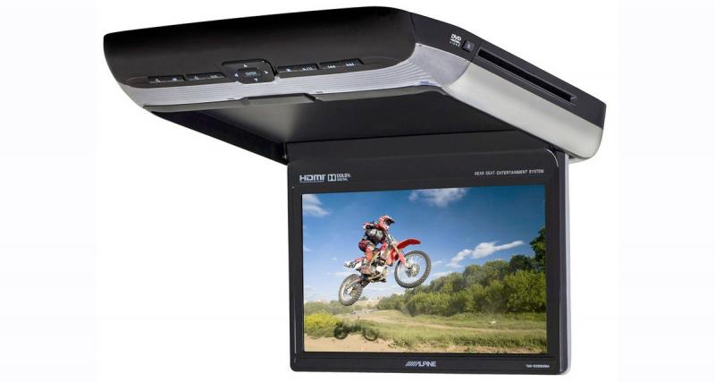  - Alpine Electronics commercialise un écran plafonnier avec entrée HDMI