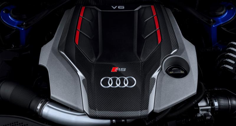 Essai Audi RS 4 : plaisir intégral - Deux turbos à la place de deux cylindres