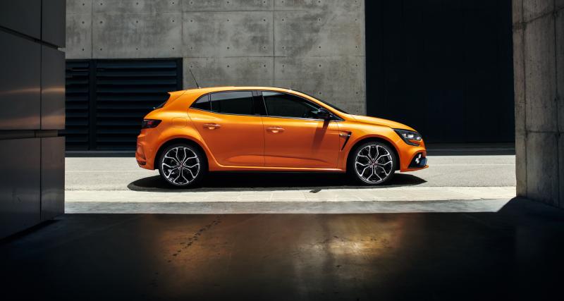 Une facture un peu salée pour la nouvelle Renault Mégane RS - L'Orange Tonic en option à 1 600 euros 