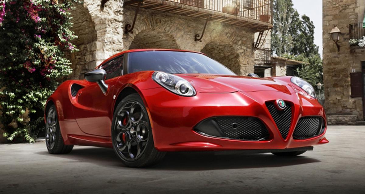 Alfa Romeo 4C Edizione Speciale : pour l'amour du carbone