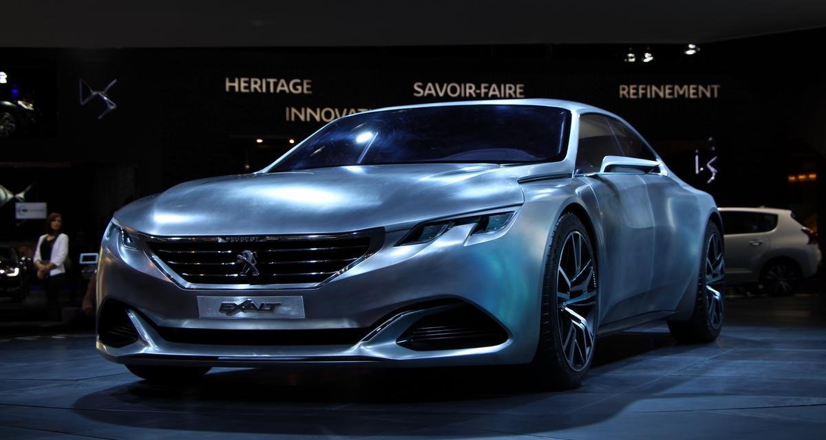 Le concept Peugeot Exalt inspirera le look de la nouvelle 508