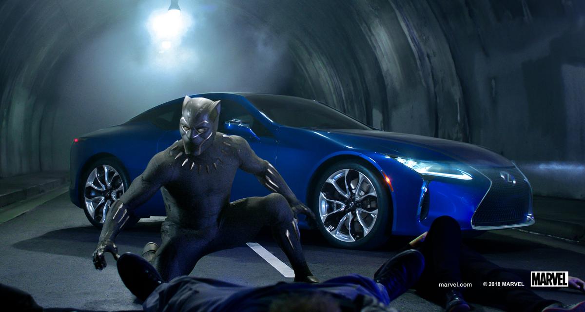 Super Bowl : Lexus se la joue super-héros avec Black Panther