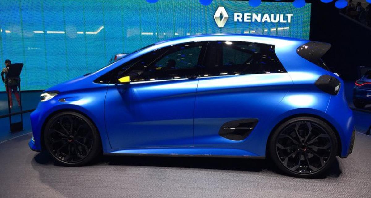 Le concept Renault ZOE e-Sport présenté au salon de Genève 2017