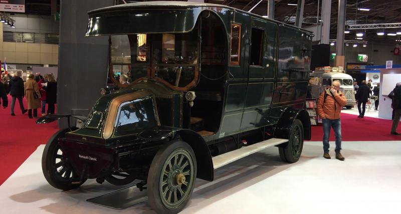 Rétromobile 2019 - Rétromobile 2018 : Renault Type BD Fourgon Postal (1909)