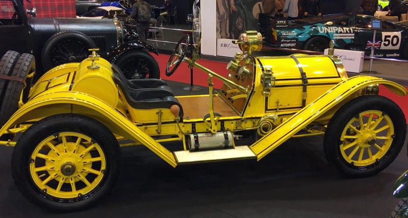 Rétromobile 2019 - Rétromobile 2018 : Mercer Type35R Raceabout (1910)